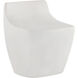 Ledger 25.5 inch White Outdoor Stool